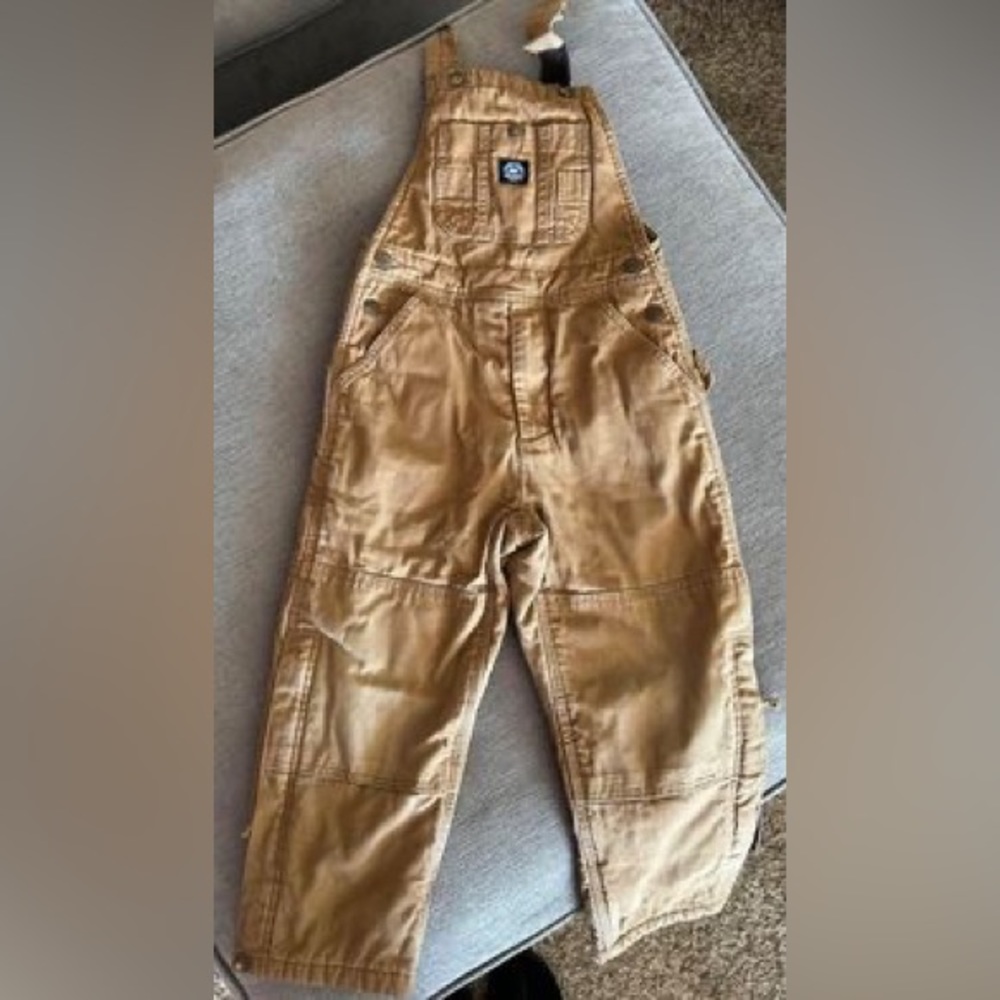 Brown insulated coveralls